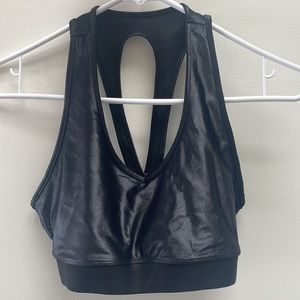 Carbon 38 Action Bra 2.0 in Takara Shine Black Shine Size SMALL